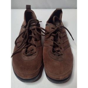 Adidas Men's Suede Sneakers 11 Brown Shoes Leather Lace Up A